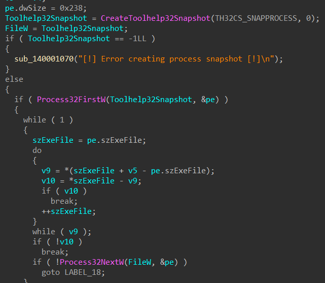 code-iterating-running-process