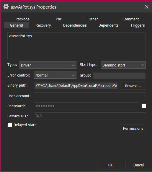 system-informer-created-service-properties